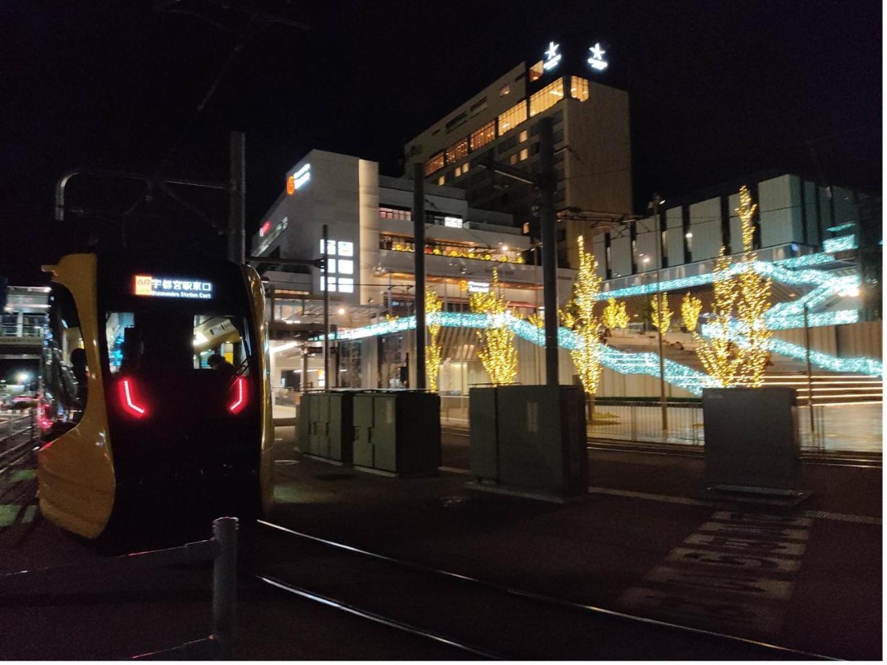 Guesthouse Kincha 駅東口 Уцуномія Екстер'єр фото